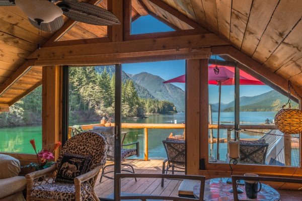 Boat House, Sproat Lake, Diane Pennington