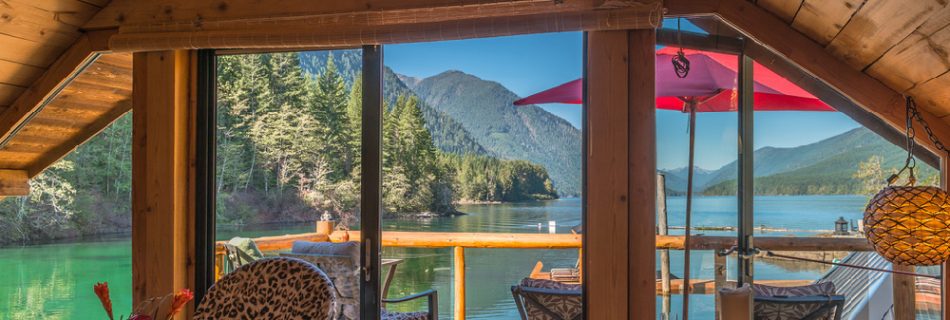 Boat House, Sproat Lake, Diane Pennington